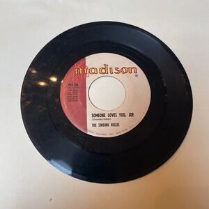 The Singing Belles 45 RPM Record Madison‎ Someone Loves You Joe Empty Mailbox